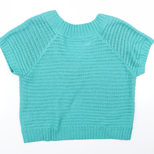 BM Womens Blue   Cardigan Jumper Size M