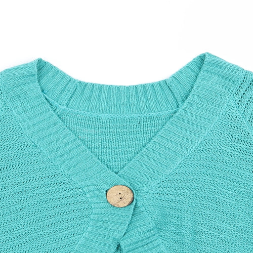 BM Womens Blue   Cardigan Jumper Size M