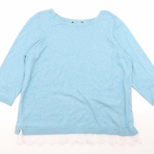Preworn Womens Blue   Pullover Jumper Size M