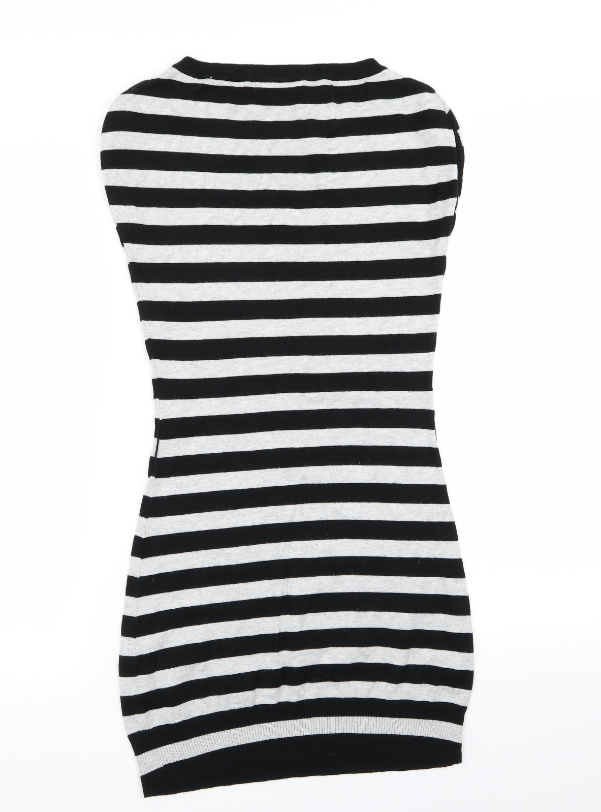 Jane Norman Womens Multicoloured Striped  Bodycon  Size 10