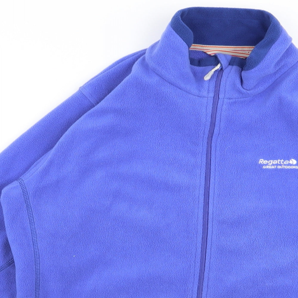 Regatta Womens Purple   Full Zip Jumper Size 16