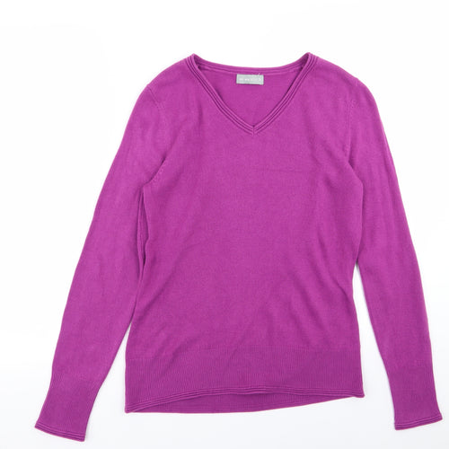 Per Una Womens Purple   Pullover Jumper Size 10