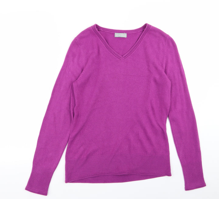 Per Una Womens Purple   Pullover Jumper Size 10