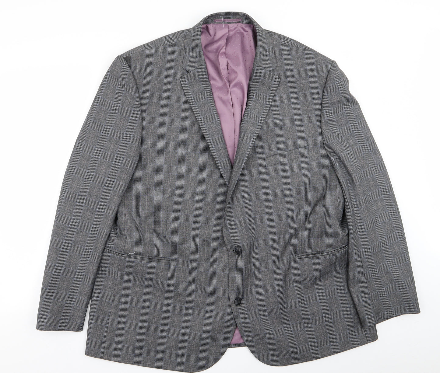 taylor and wright Mens Grey Check  Jacket Blazer Size 48
