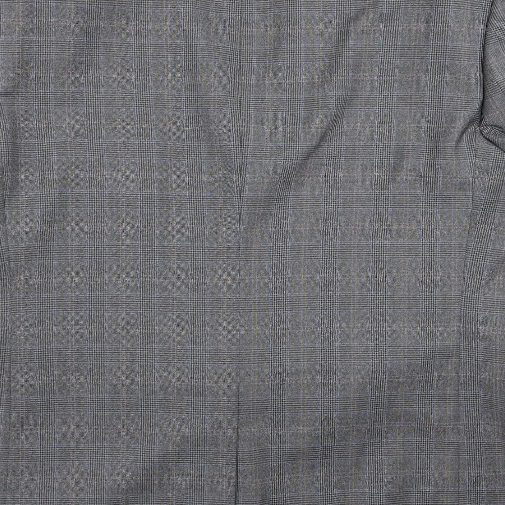 taylor and wright Mens Grey Check  Jacket Blazer Size 48