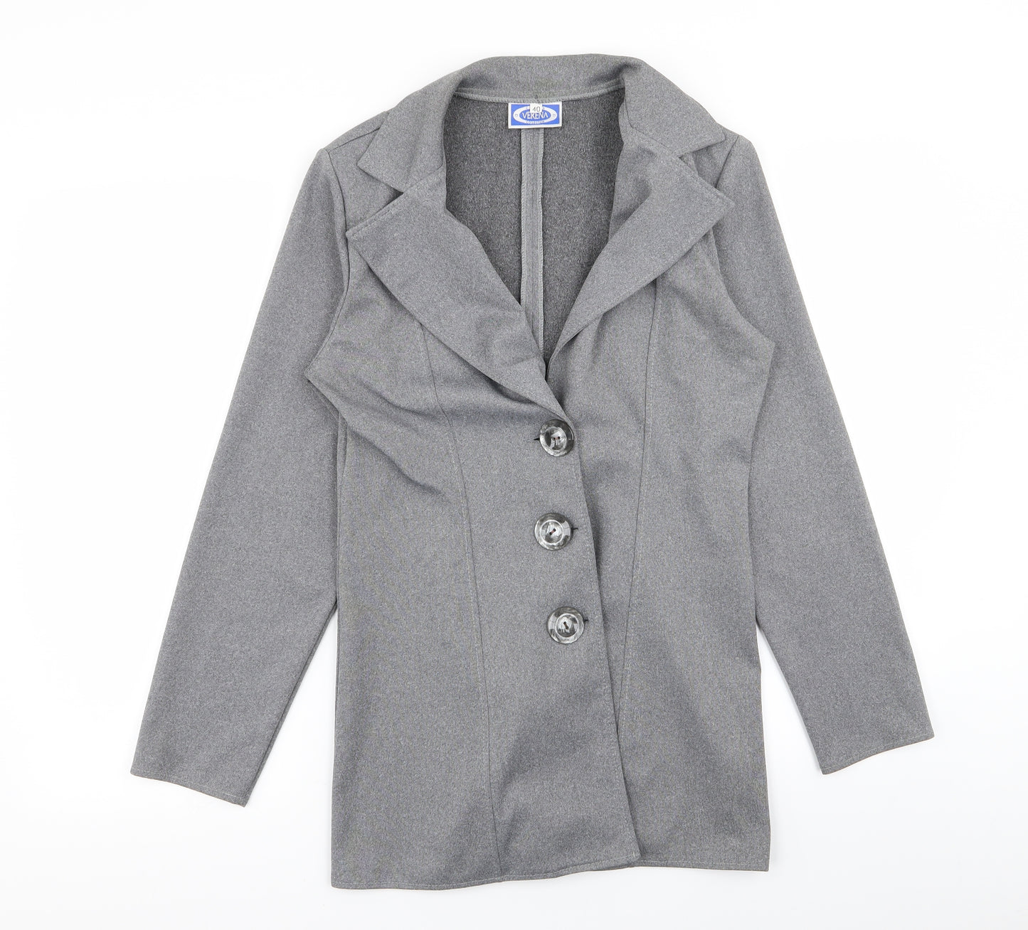 verena Womens Grey   Jacket Blazer Size 12