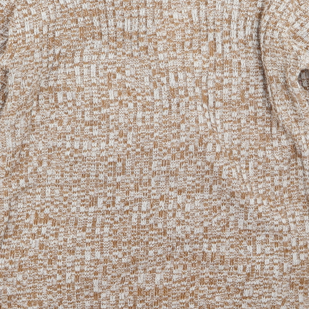 pep and co Womens Beige   Wrap Jumper Size 8