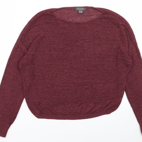 Primark Womens Purple   Pullover Jumper Size 10