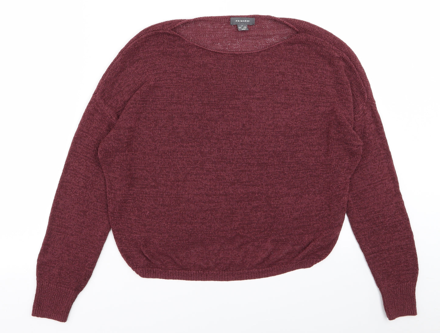 Primark Womens Purple   Pullover Jumper Size 10