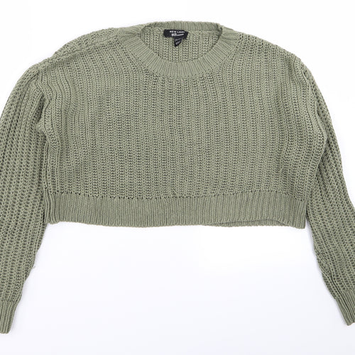 New Look Girls Green   Pullover Jumper Size 14-15 Years
