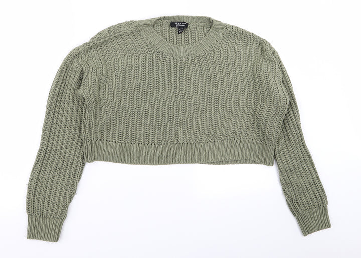 New Look Girls Green   Pullover Jumper Size 14-15 Years