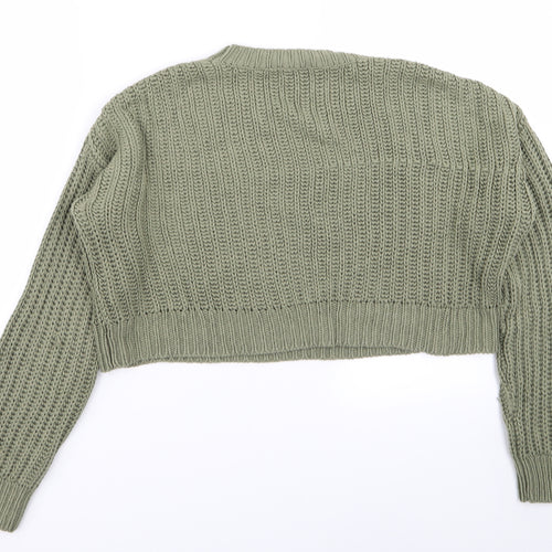 New Look Girls Green   Pullover Jumper Size 14-15 Years