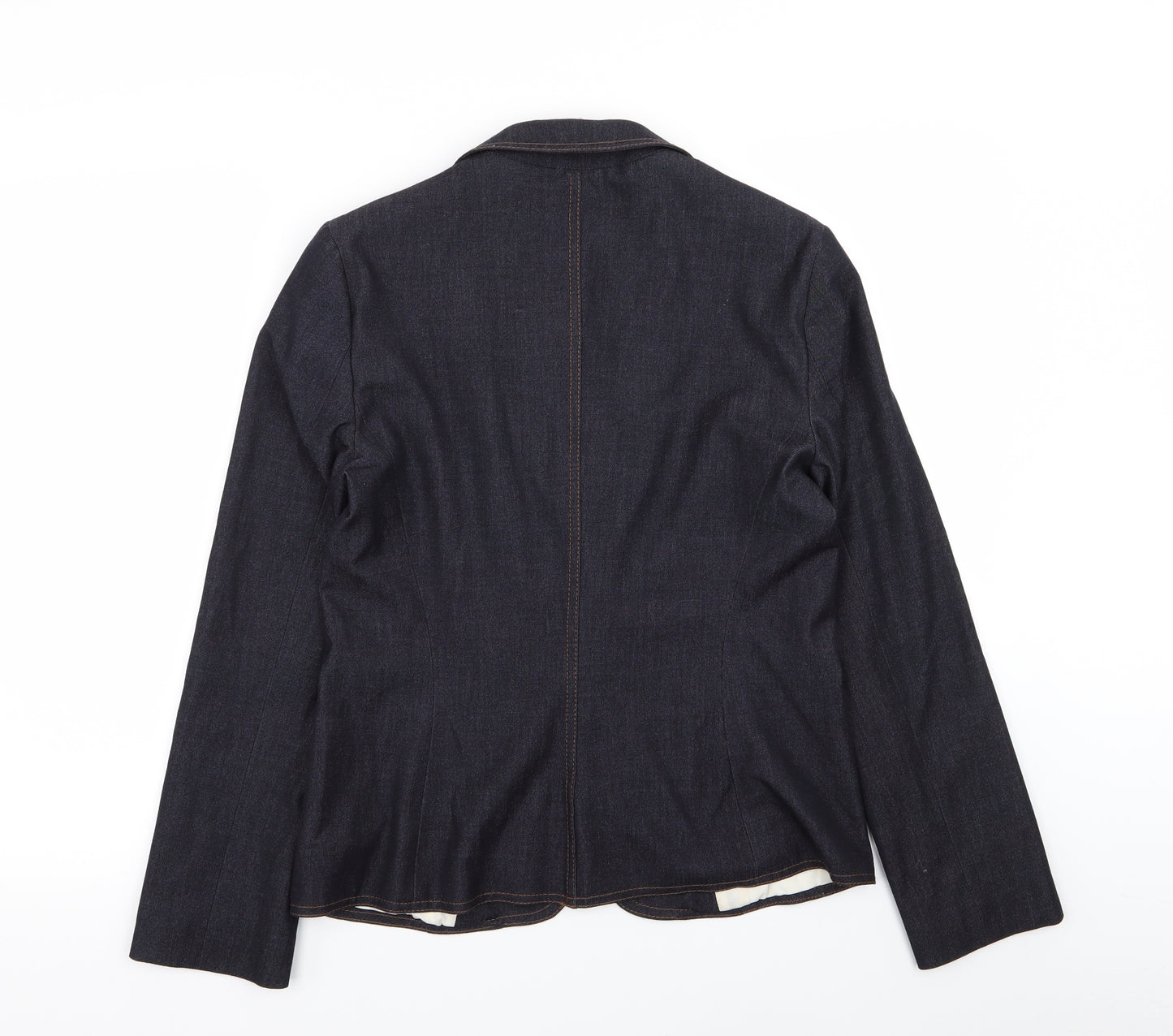 M&S Womens Blue   Jacket Blazer Size 12