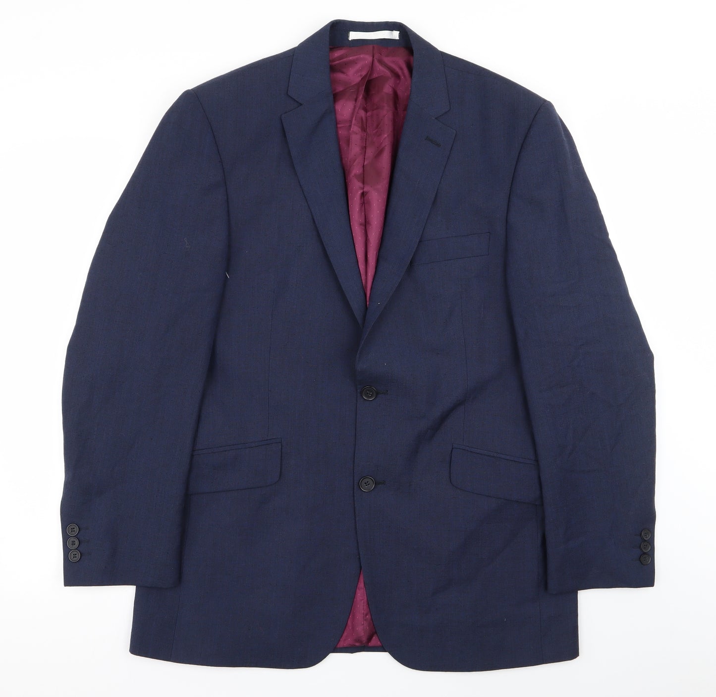 Preworn Mens Blue   Jacket Blazer Size 40