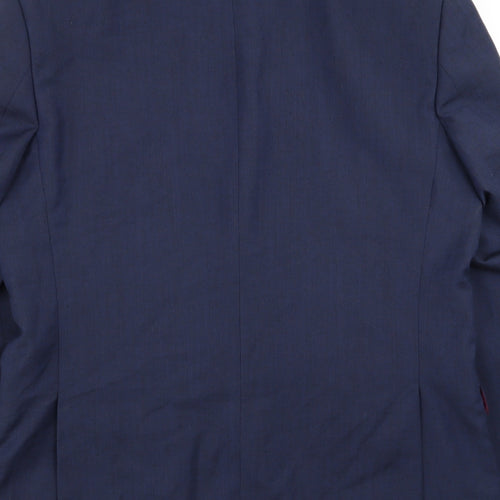 Preworn Mens Blue   Jacket Blazer Size 40