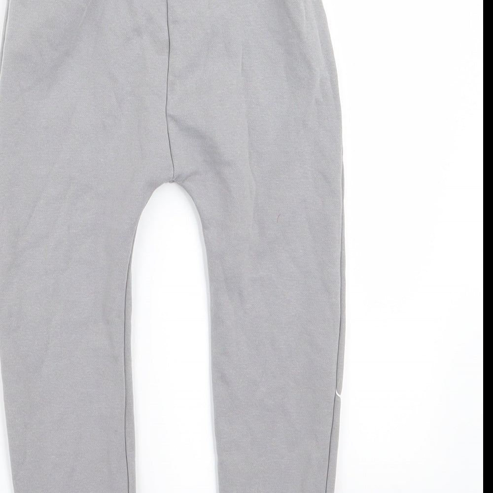 Asda George Boys Grey   Jogger Trousers Size 3-4 Years