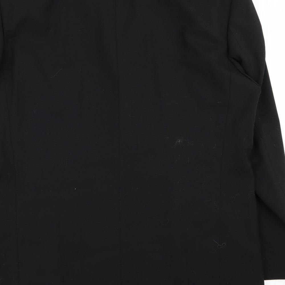 baumler Mens Black   Jacket Blazer Size 40