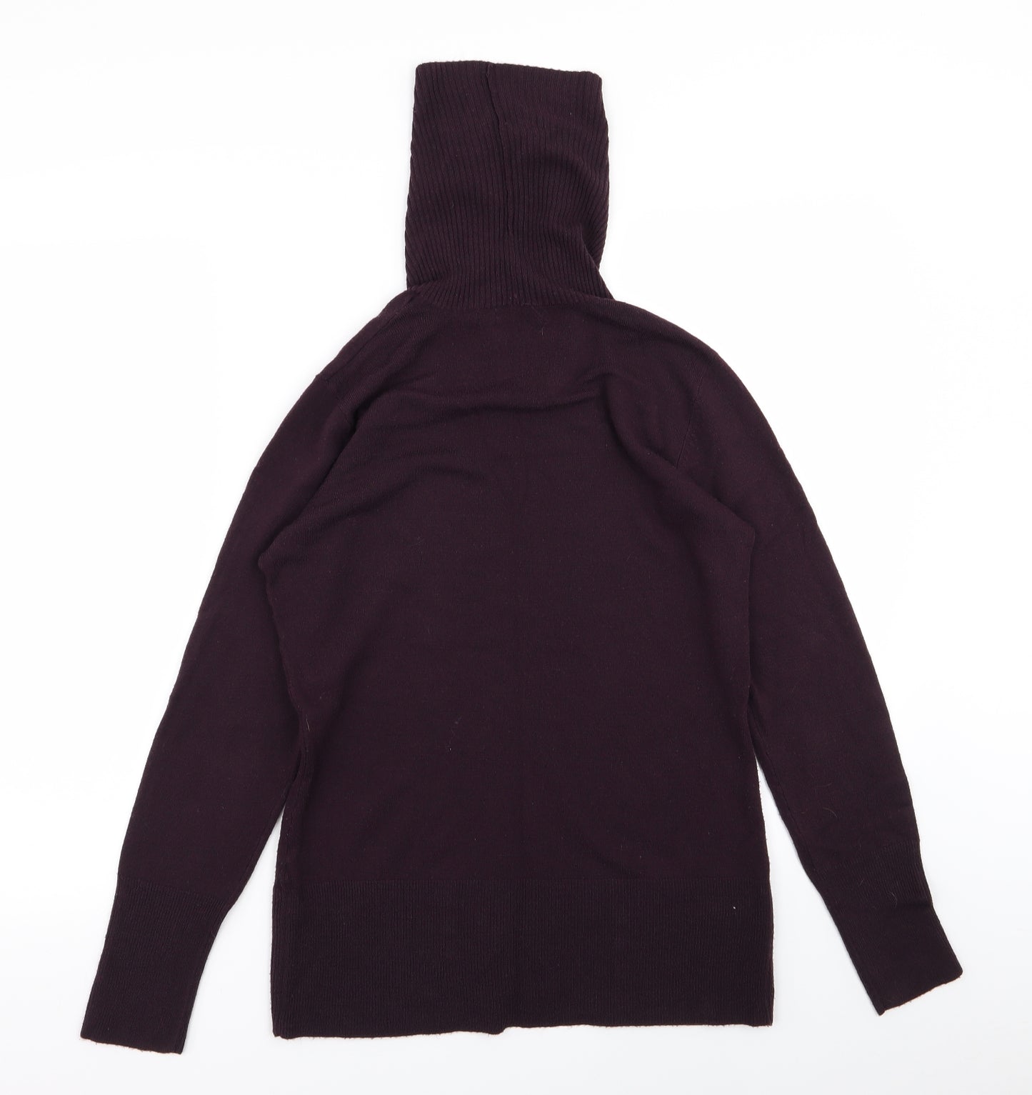 M&Co Womens Purple   Basic T-Shirt Size S