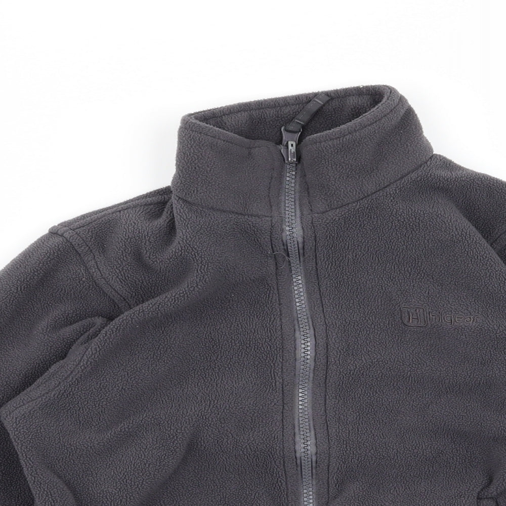 higear Boys Grey   Full Zip Jumper Size 7-8 Years