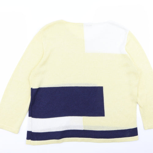 Envy Womens Multicoloured   Pullover Jumper Size M