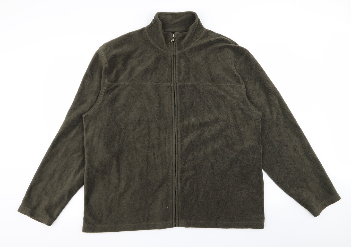 NEXT Mens Green   Full Zip Jumper Size XL