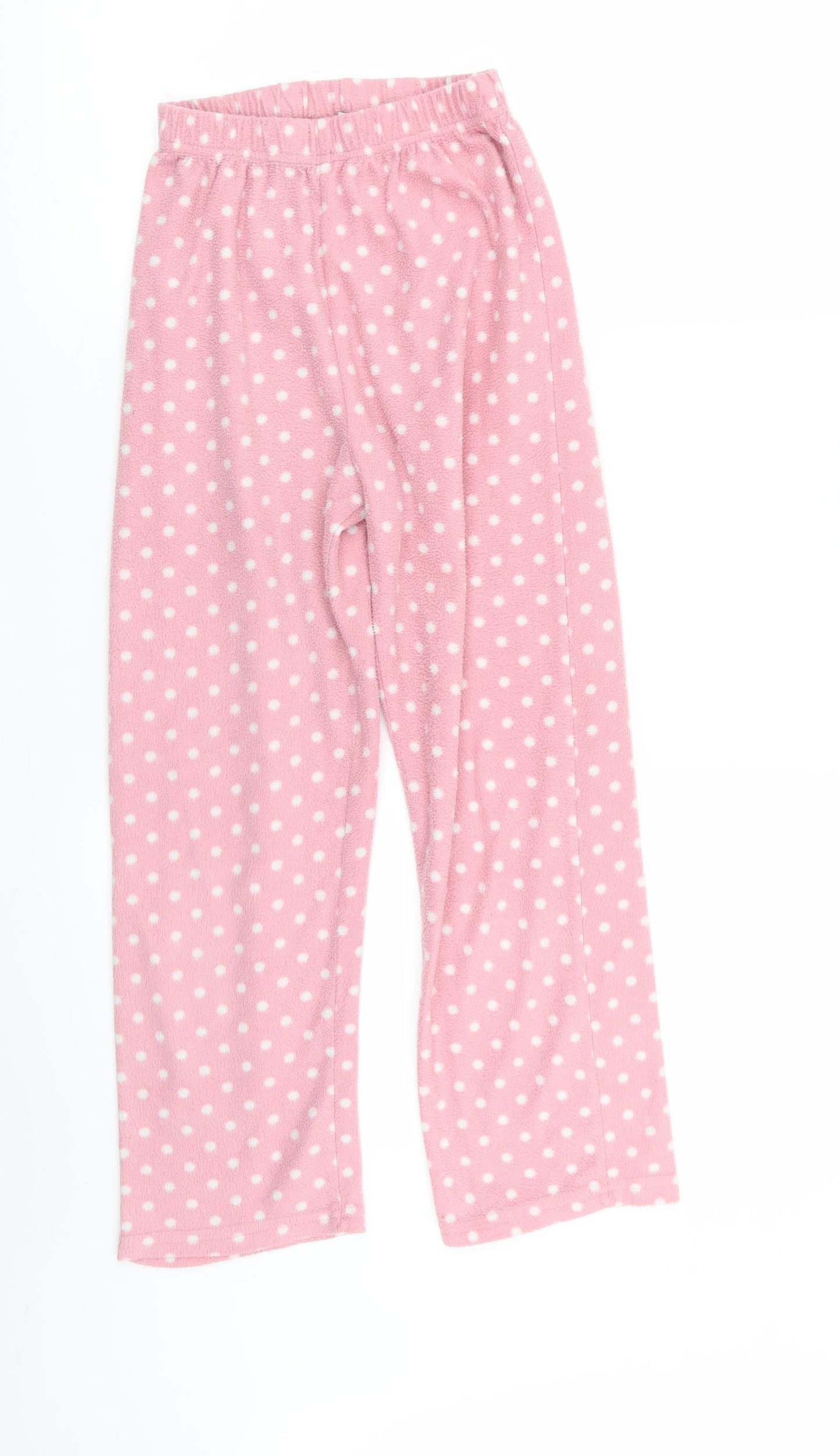 Chic-A-Mo Girls Pink Polka Dot  Cami Pyjama Set Size 9-10 Years