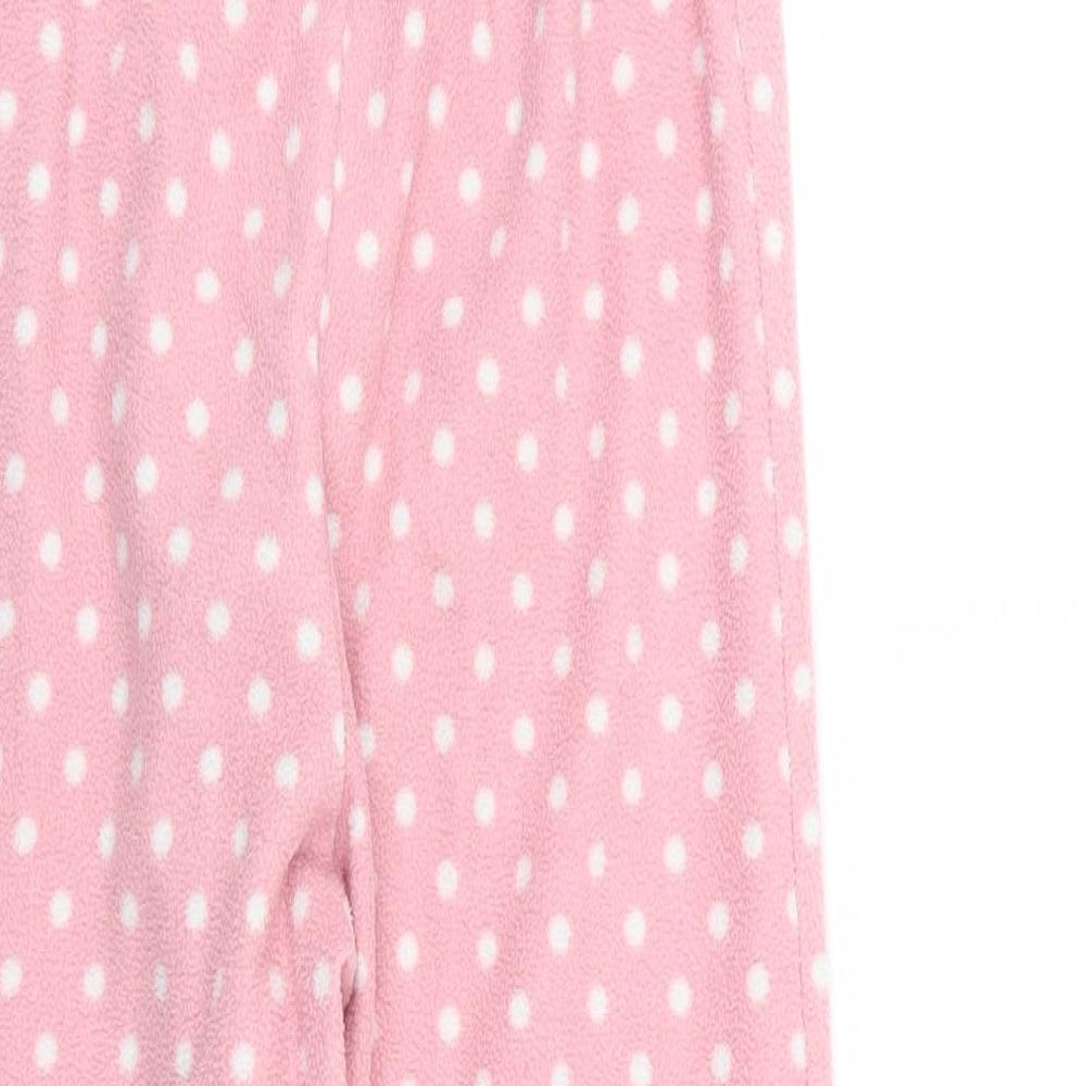 Chic-A-Mo Girls Pink Polka Dot  Cami Pyjama Set Size 9-10 Years