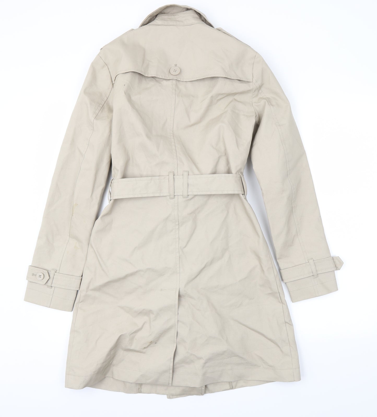 Jack Wills Womens Beige   Jacket Coat Size 8