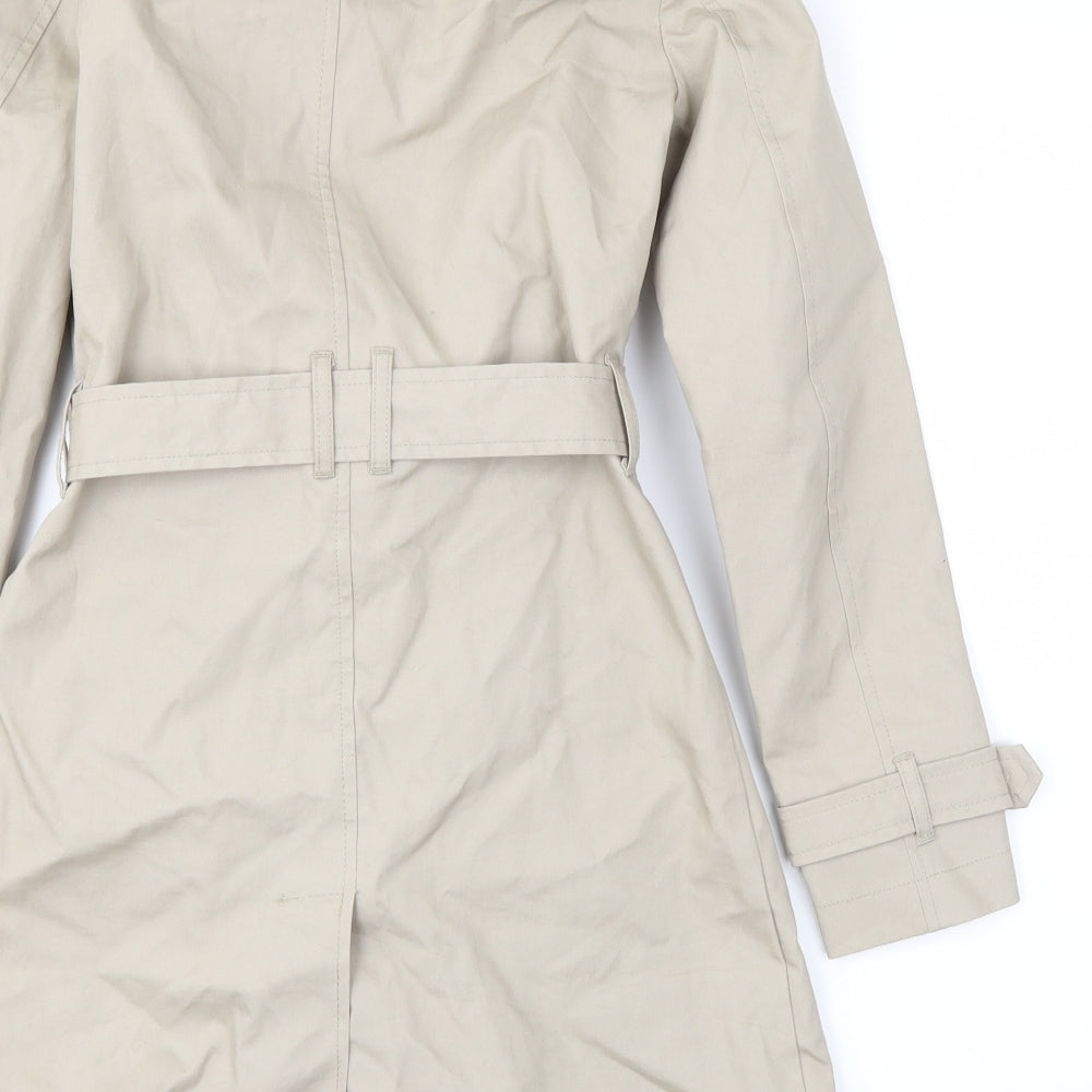 Jack Wills Womens Beige   Jacket Coat Size 8