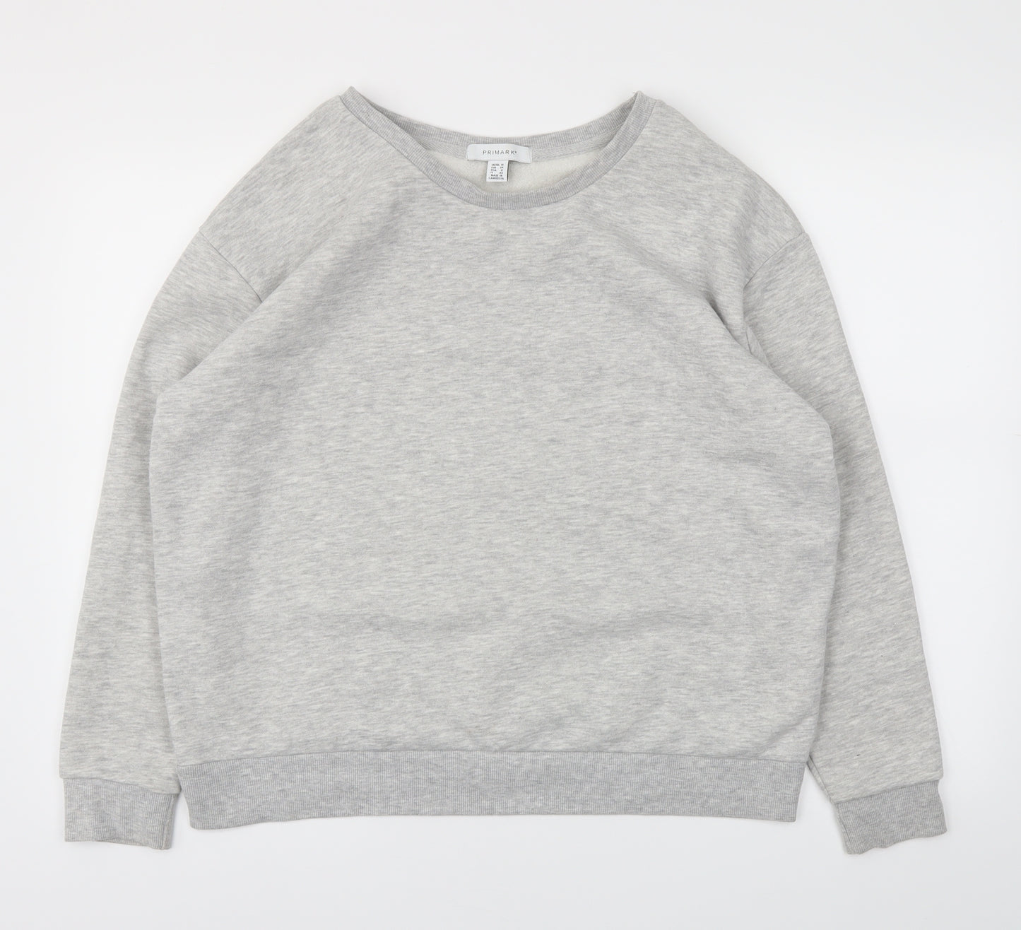 Primark Womens Grey   Pullover Jumper Size 16