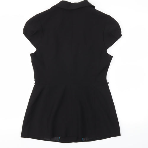 Papaya Womens Black   Jacket Blazer Size 14