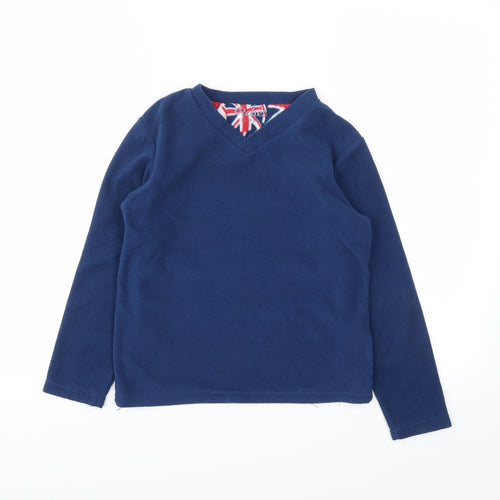 Rebel Boys Blue   Pullover Sweatshirt Size 9-10 Years