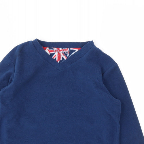 Rebel Boys Blue   Pullover Sweatshirt Size 9-10 Years