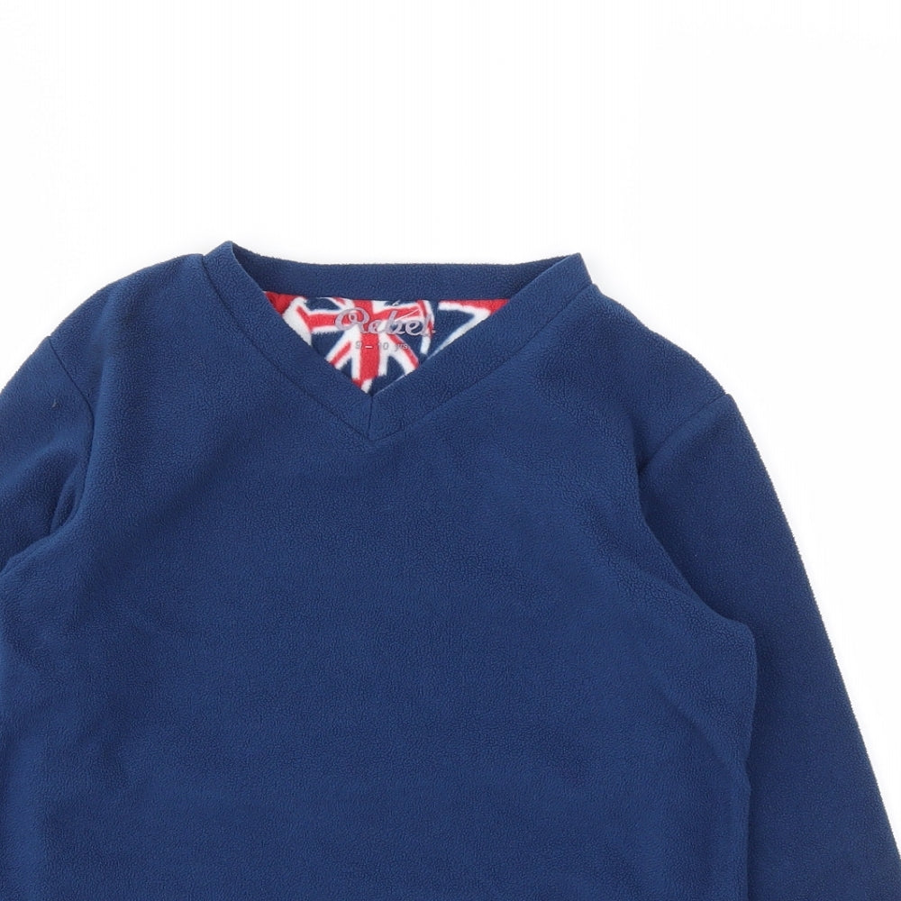 Rebel Boys Blue   Pullover Sweatshirt Size 9-10 Years