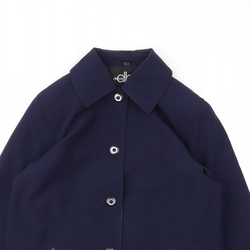 David Barry  Womens Blue   Jacket Blazer Size 10