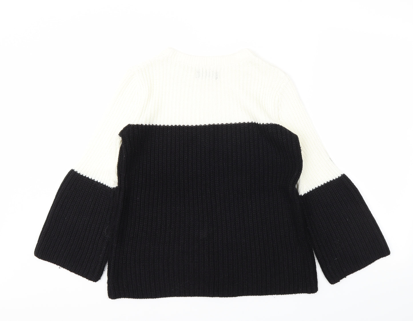 Papaya Womens Black   Pullover Jumper Size S