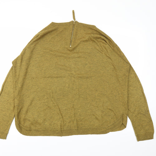 H&M Womens Green   Pullover Jumper Size M
