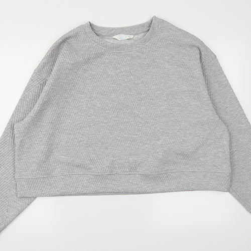Primark Womens Grey   Pullover Jumper Size M