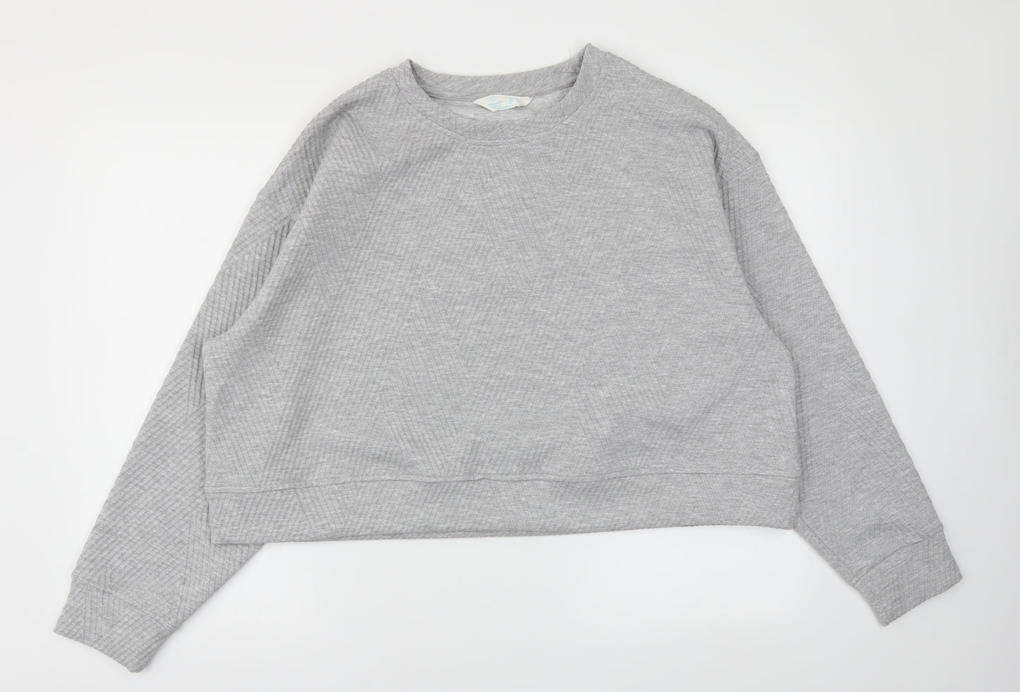 Primark Womens Grey   Pullover Jumper Size M