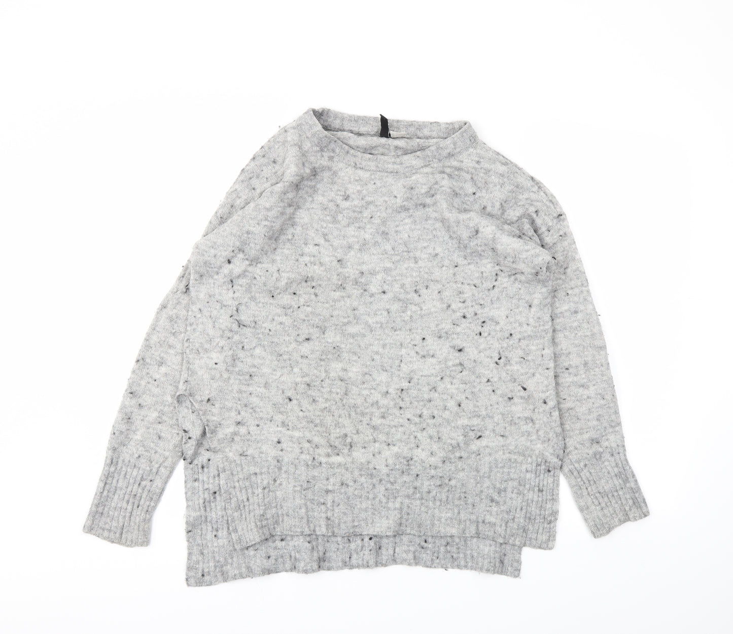 H&M Womens Grey   Pullover Jumper Size S