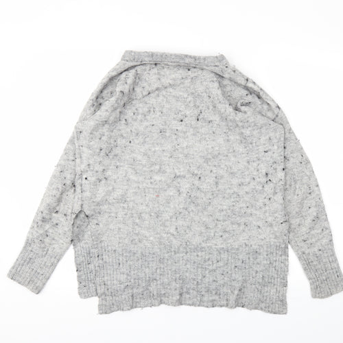 H&M Womens Grey   Pullover Jumper Size S