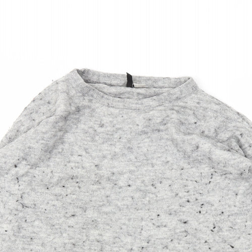 H&M Womens Grey   Pullover Jumper Size S