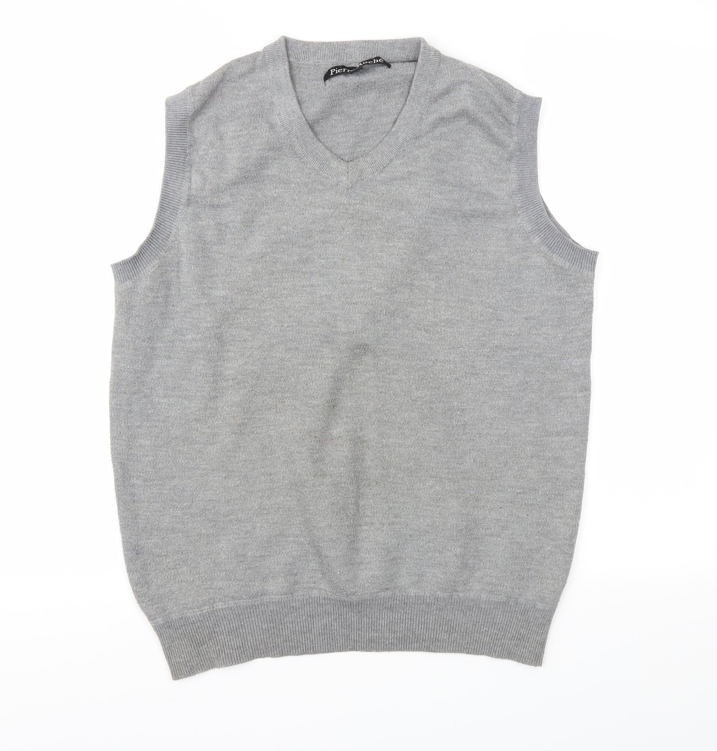 Pierre Roche Mens Grey   Pullover Sweatshirt Size M