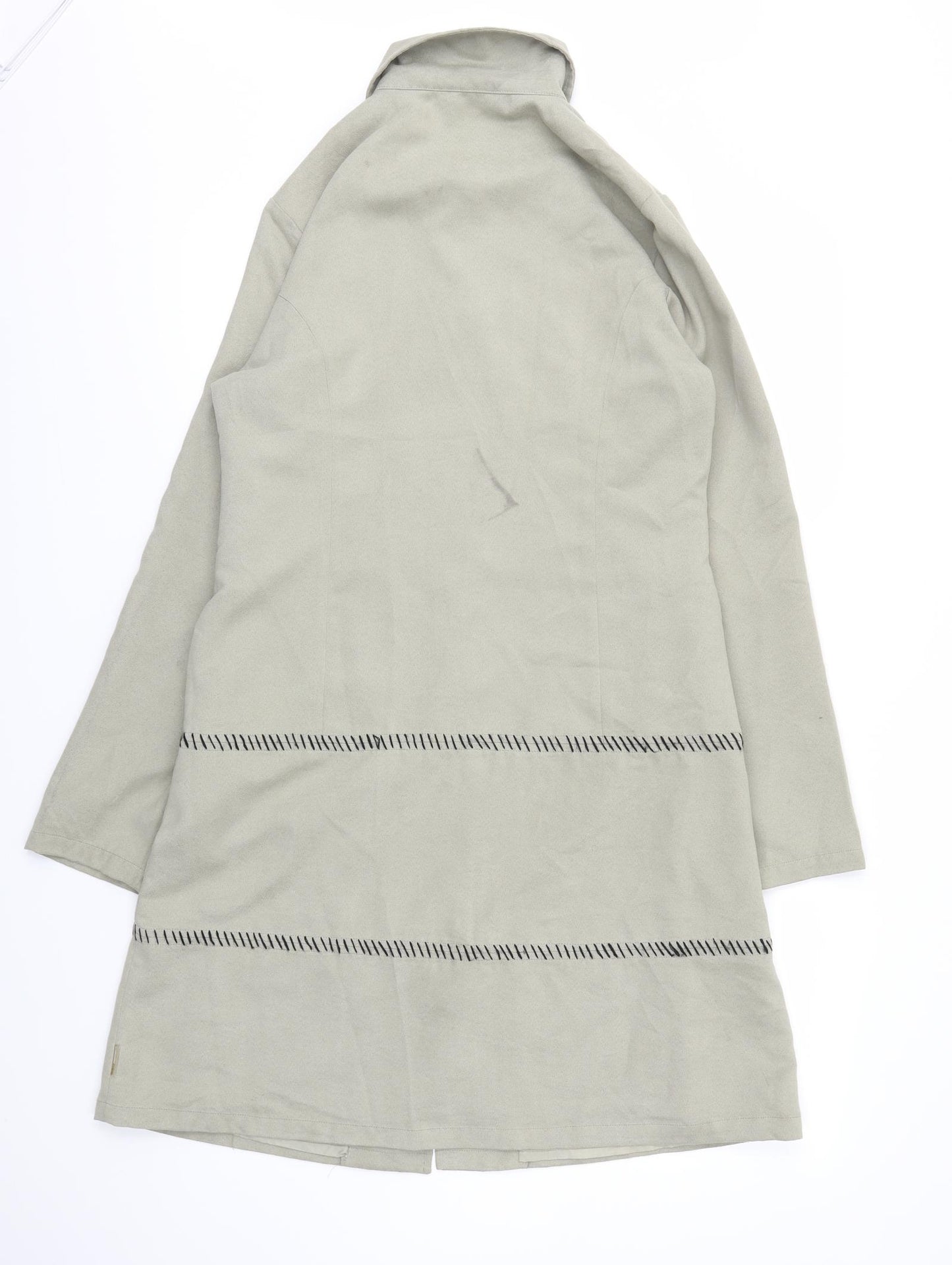 Chilli Pepper Womens Beige   Jacket Coat Size S