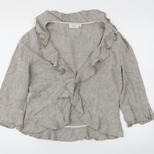 CC Womens Beige   Cape Jumper Size 12