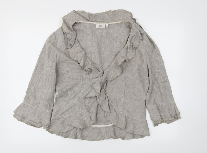 CC Womens Beige   Cape Jumper Size 12