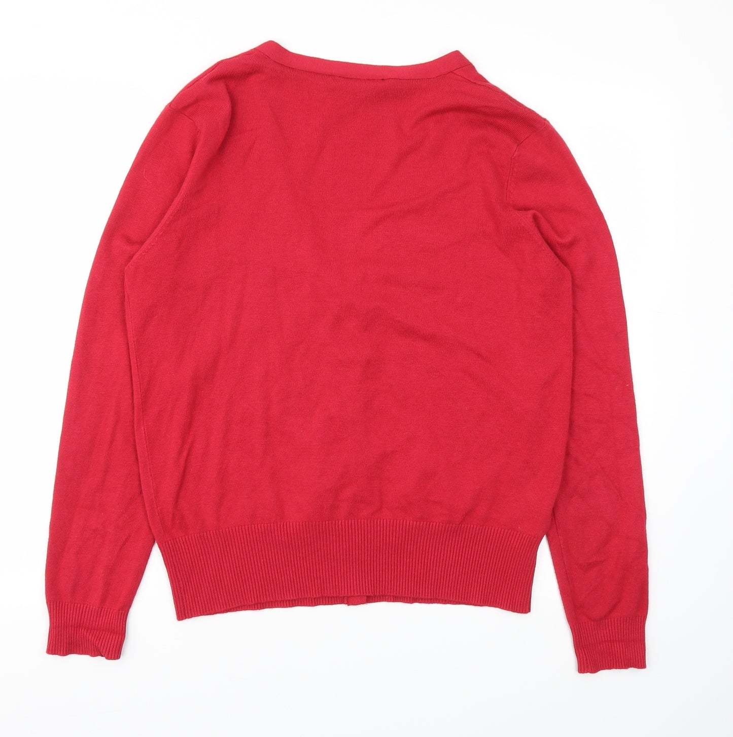 Papaya Womens Red   Cardigan Jumper Size 18