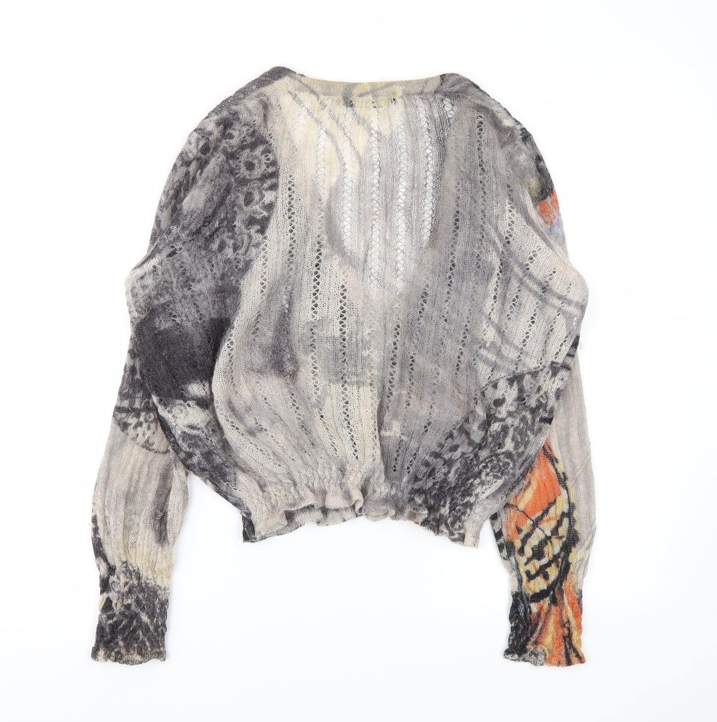 Passport Womens Black   Cardigan Jumper Size L