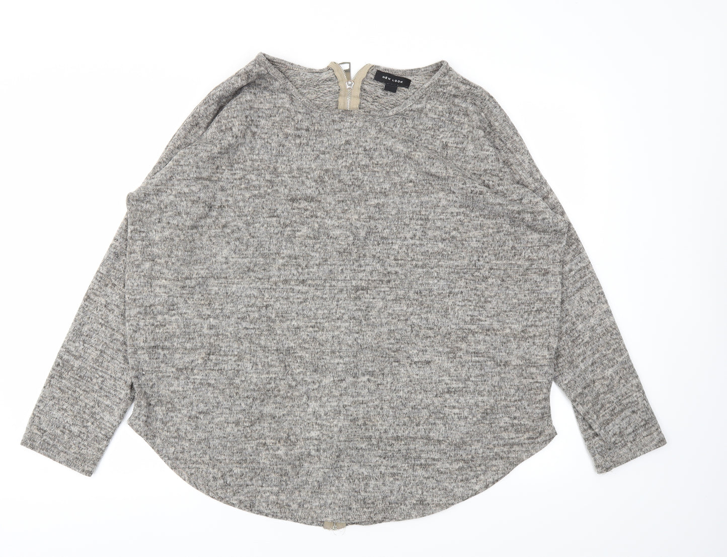 New Look Womens Grey   Pullover Jumper Size L