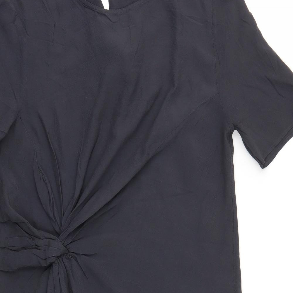 H&M Womens Blue   Fit & Flare  Size 12